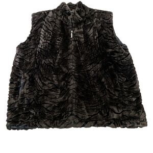 Vintage Faux‎ Fur Vest